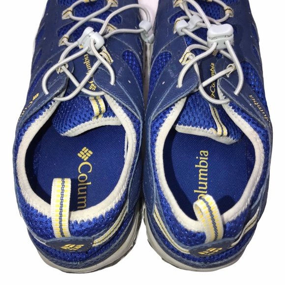 Columbia Windsor Soaker Blue Outdoor Mesh Water Hiking Shoes Boy's 6 - Picture 7 of 9